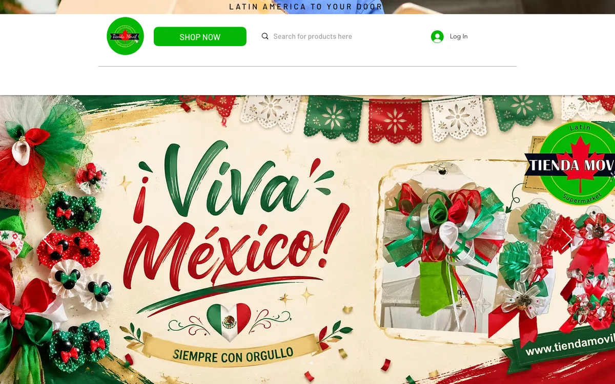 Vista en vivo de Tienda Móvil