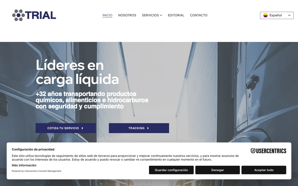 Transportes Trial — trial.com.co